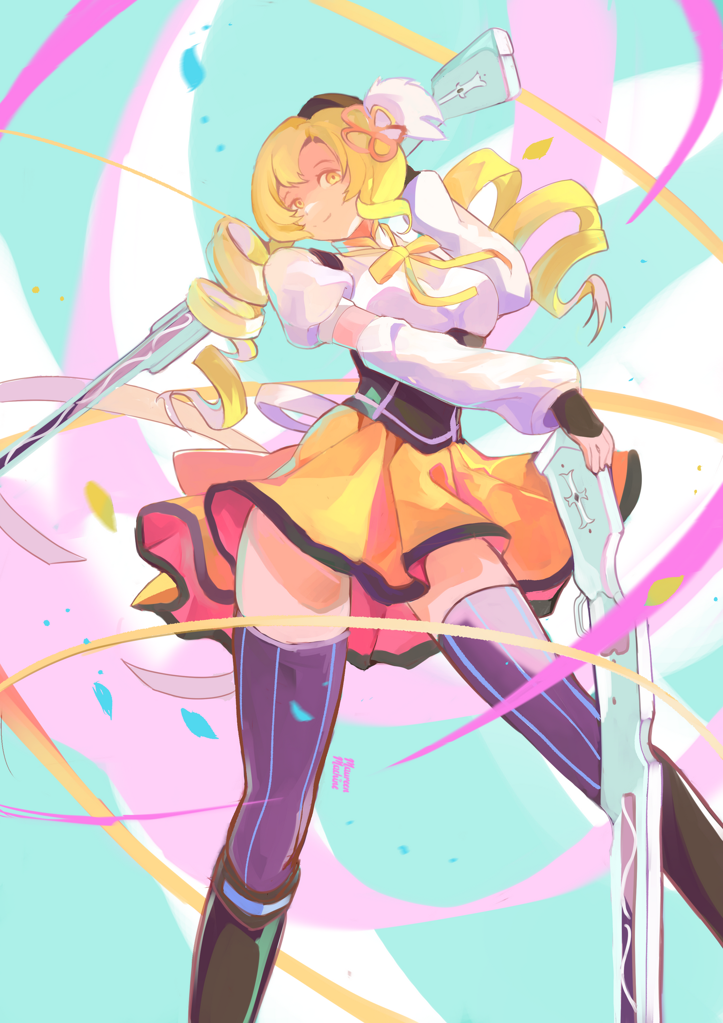 Mami (Puella Magi Madoka Magica)-Print