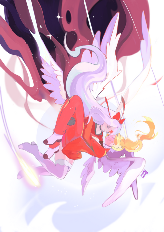 Charlie x Vaggie(Hazbin Hotel)-Print