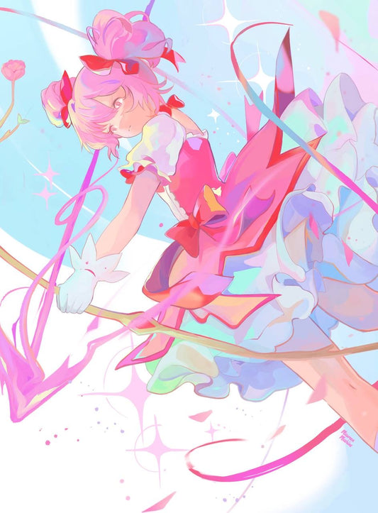 Madoka (Puella Magi Madoka Magica)-Print
